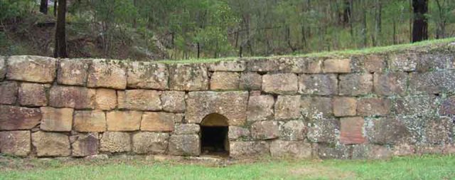 Convict built Great North Road, Fernances Crossing, near Wollombi -1828